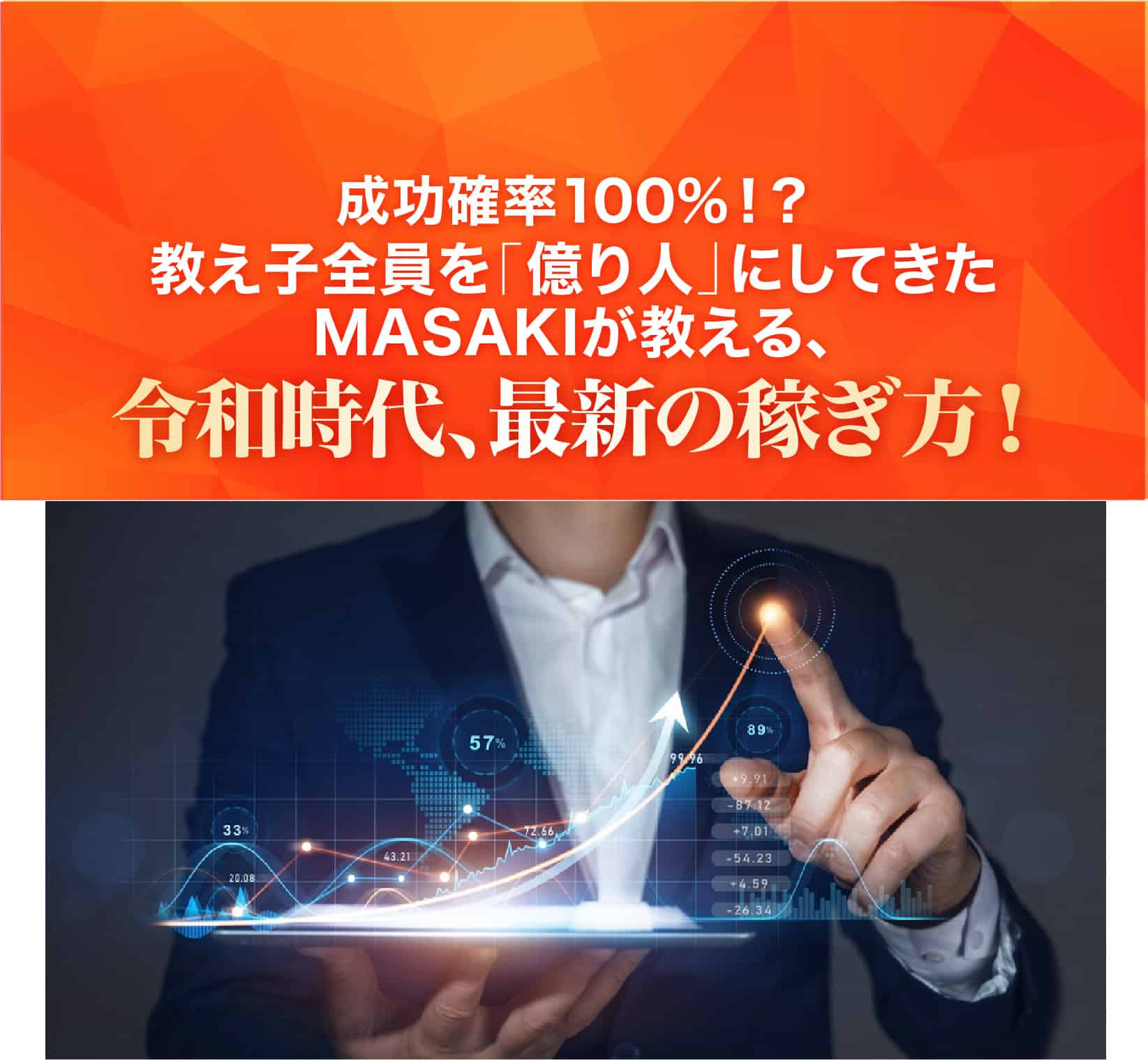 MASAKIが教える、令和時代、最新の稼ぎ方！